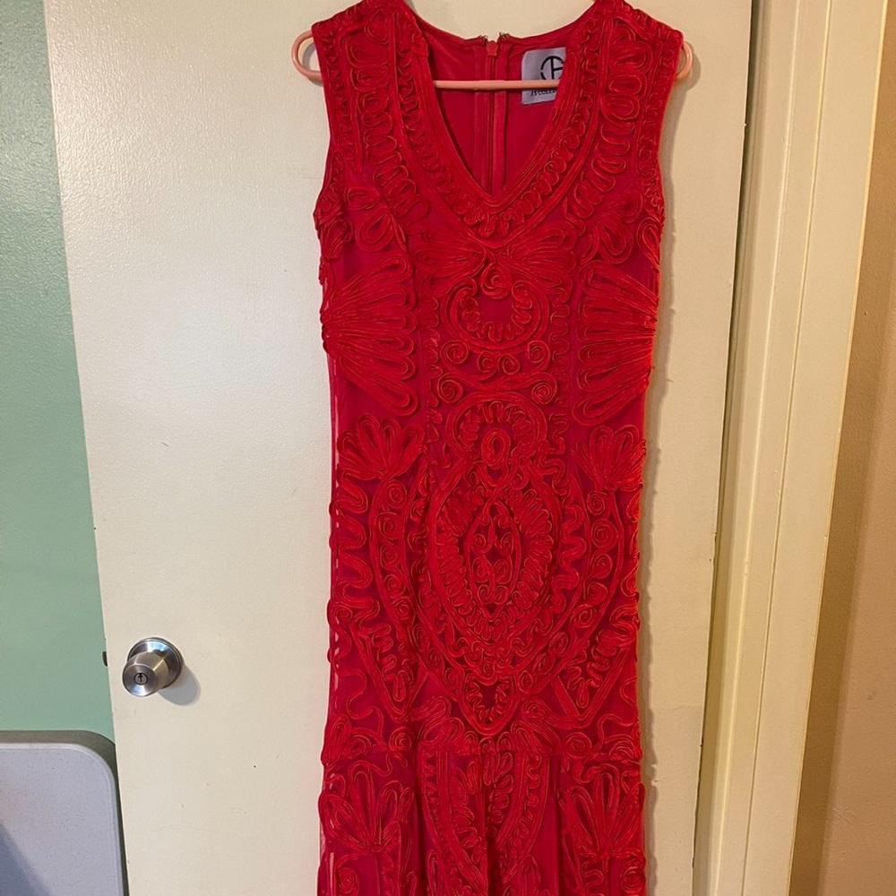 Red Beautiful Evening Gown